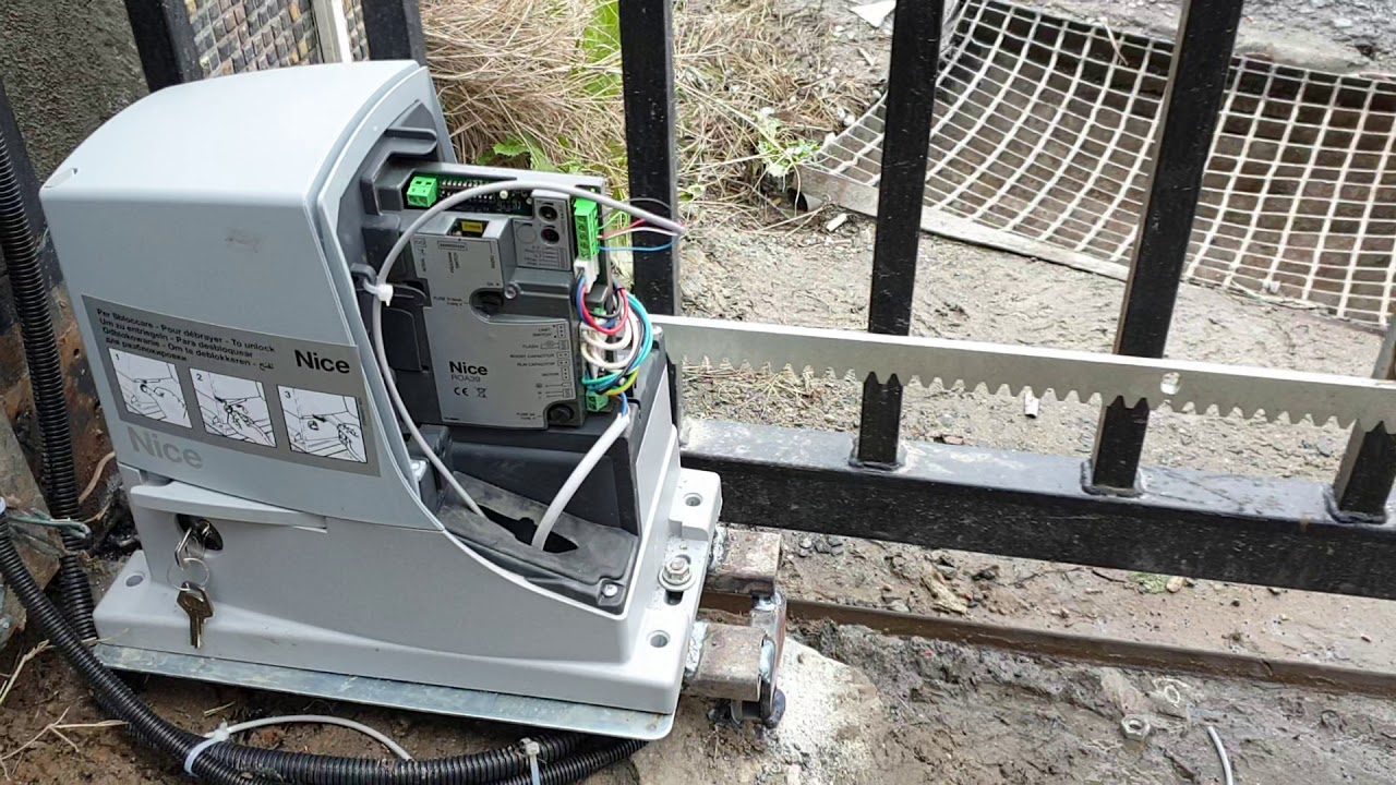 Metropol Otomatik Kapı Sistemleri NİCE ROX 1000 KG Montaj /Motor /Kumanda /Fotosel /Dişli /Flaşörlam