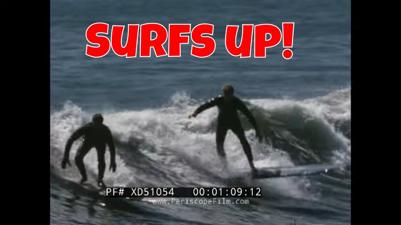 REDONDO BEACH CALIFORNIA 1960s SURFING & VW DUNE BUGGY FOOTAGE (SILENT)   XD51054
