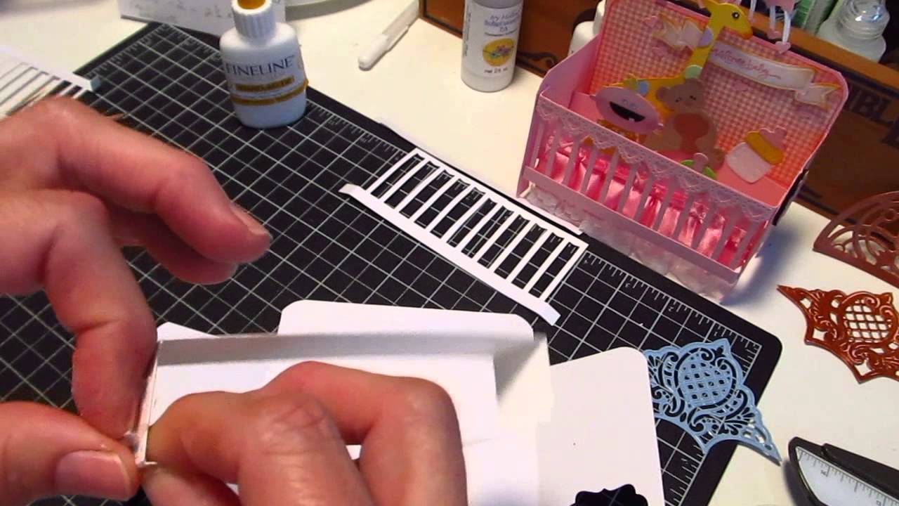 My Baby Crib Card Tutorial
