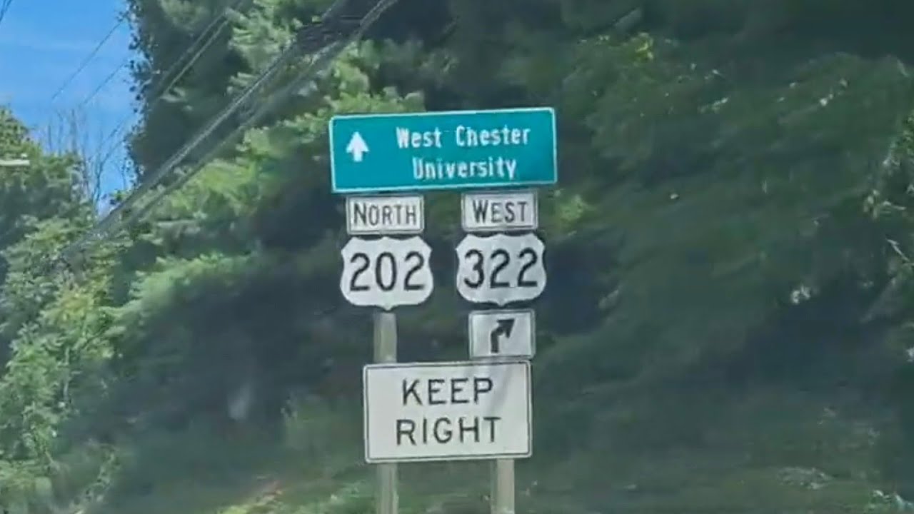 U.S HWY. 202 NORTHBOUND TOWARDS WEST CHESTER PENNSYLVANIA #travel #july2024 #delaware #pennsylvania 