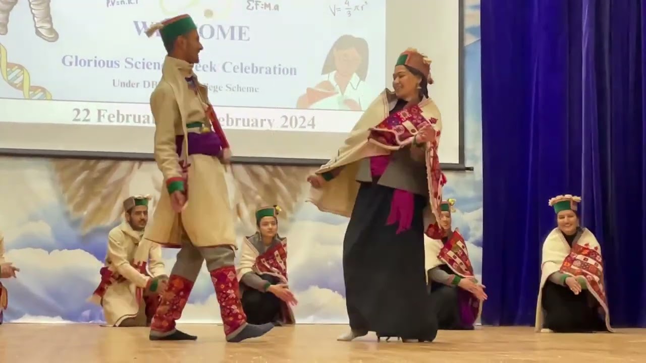 Kinauri Natti || GC Sanjauli || Glorious Science Week Celebration #kinaur #college #natti