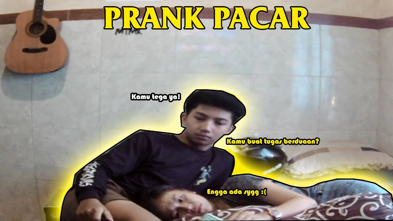 PRANK PACAR PERTAMA KALI! GA BISA LIAT DIA SEDIH SAMPE NANGIS! #bucin