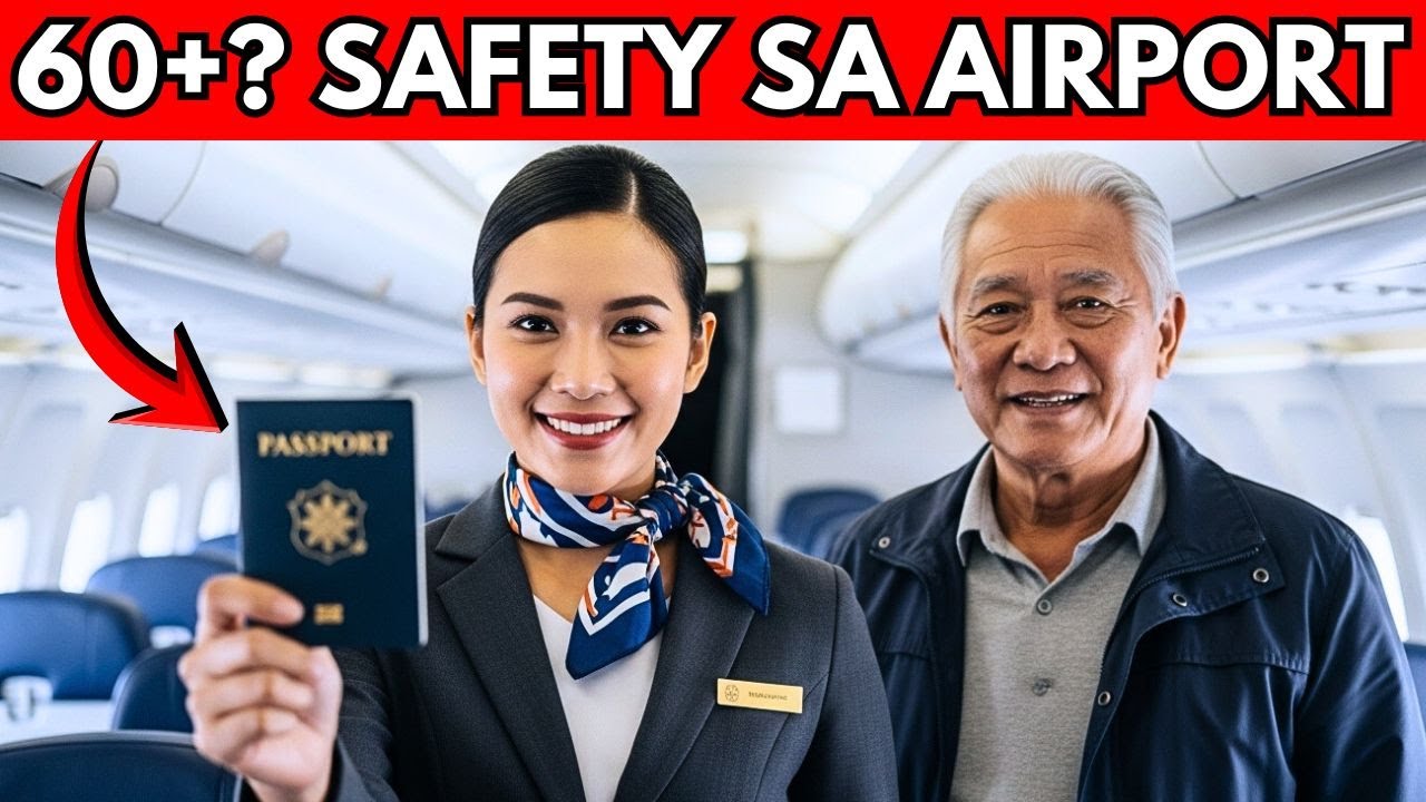 Mga Senior, Huwag Munang Maglakbay Hanggang Hindi Ninyo Alam ang Mga Ligtas na Trick sa Airport