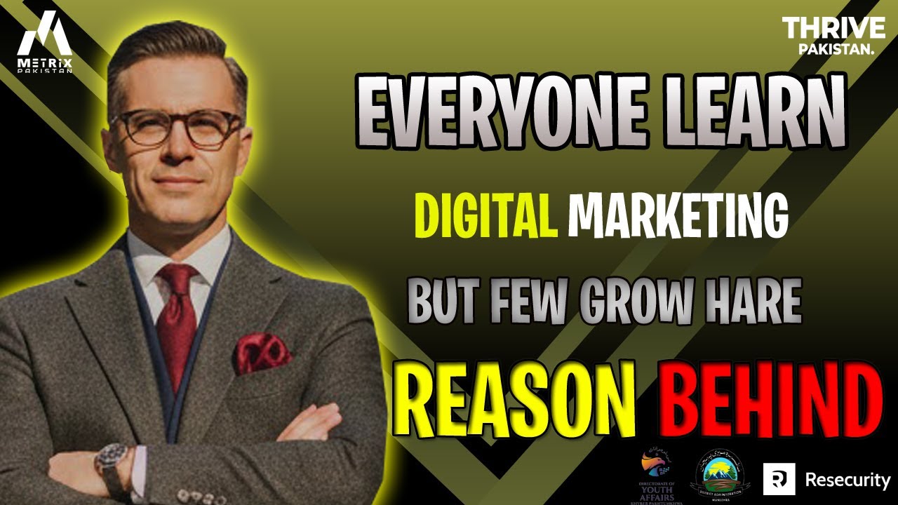 Digital Marketing Is Easy to Learn… So Why Do Most People Fail/ Metrix Pakistan