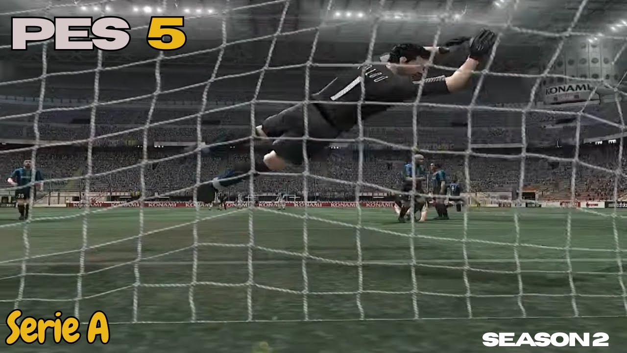 PES 5 PC 📍 S3ri3 A 🔥Liga Italiana 🔥Season 02/01 Inter( PRO EVOLUTION SOCCER 5 ) GAMEPLAY #gaming