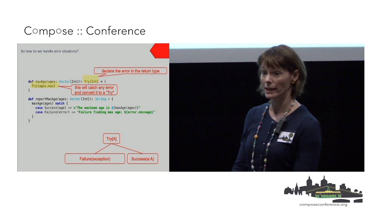 Sharon Holliday - Practical Programming in an Exception Free World