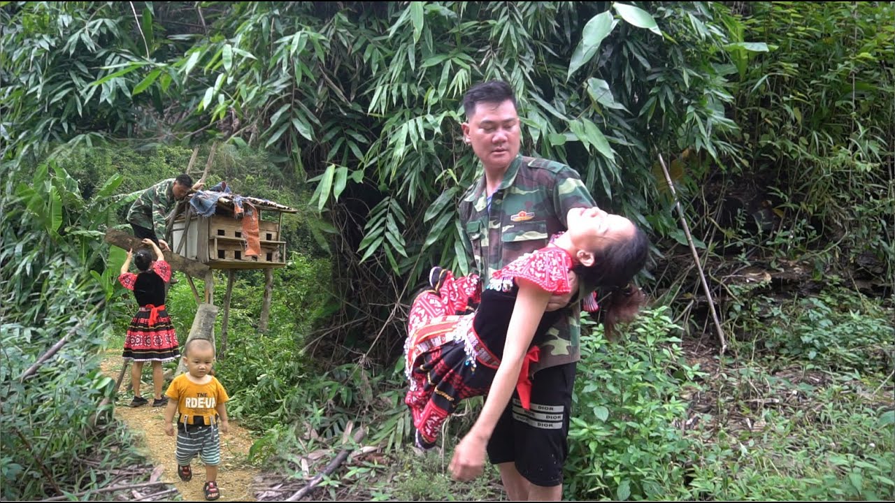 Life in the forest, building a farm, taking care of wild boars and a kind wife.