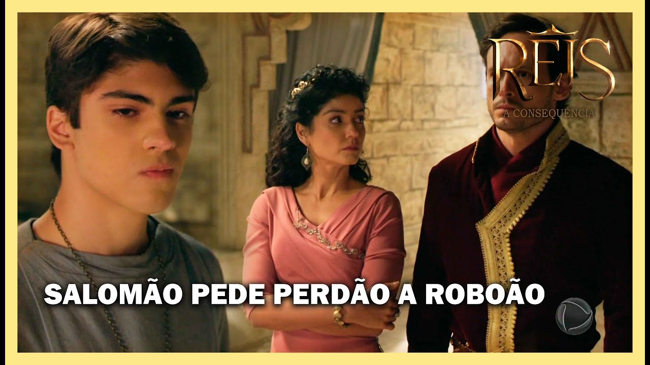 Salomão pede perdão a Roboão: 