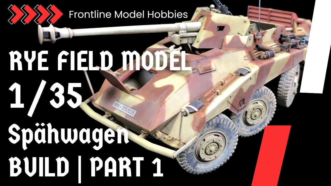 RFM 1/35 234/4 Spähwagen | BUILD Part 1