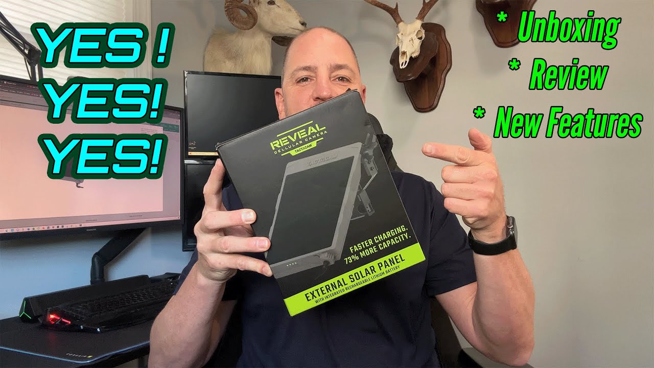 NEW Tactacam Solar Panel