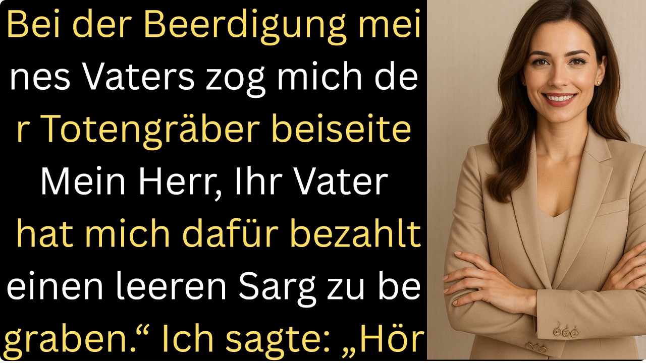 Der Totengräber flüsterte: „Der Sarg ist leer… Geh nicht nach Hause. Geh zu Einheit 17.“