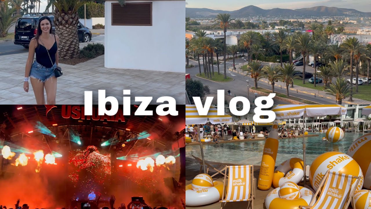 Ibiza vlog - poslovno putovanje sa brendom Milk_shake 🇪🇸🌴