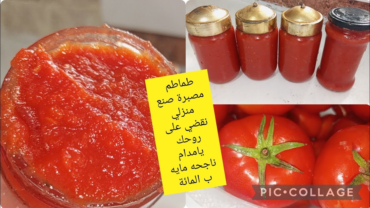 ارواحي نقضي على روحك واخدمي طماطم مصبرة  غير في دار أجي كيما تع برا هايله ونتيجه قدمكم روعه