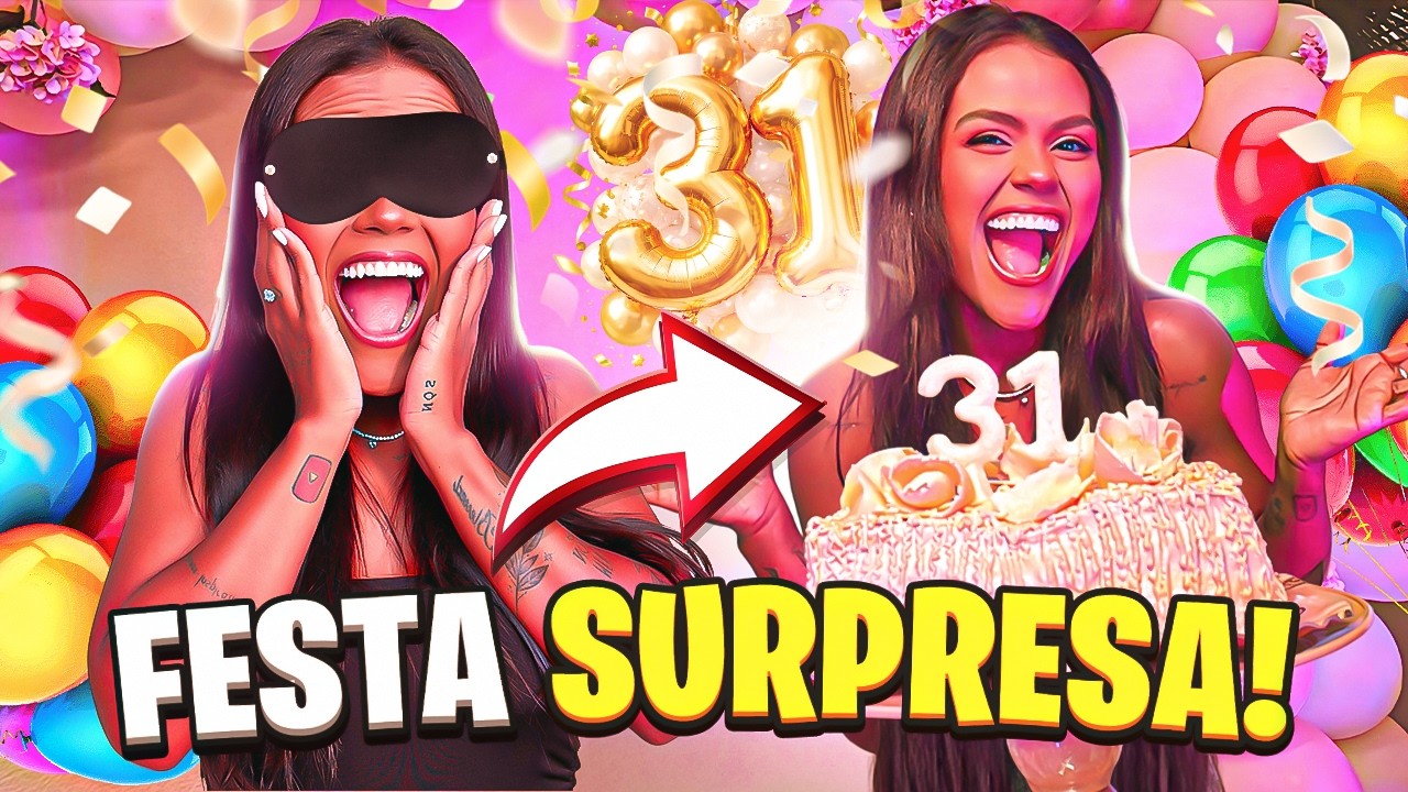 FIZEMOS UMA FESTA DE ANIVERSÁRIO PARA CAMILA!!!
