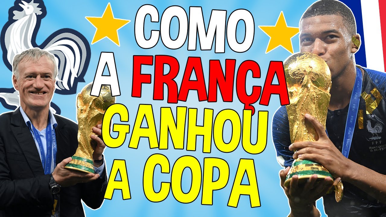 A TRAJET&Oacute;RIA COMPLETA DA FRAN&Ccedil;A at&eacute; a CONQUISTA DA COPA DO MUNDO DE 2018!!