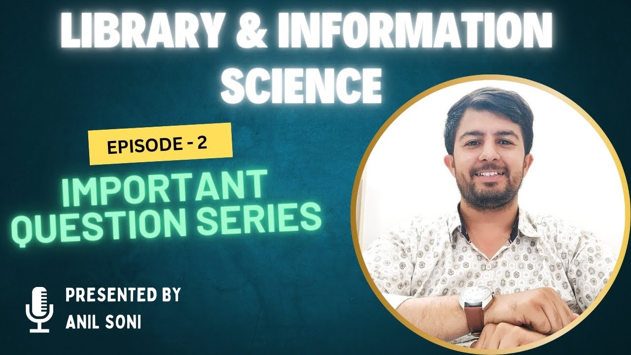 Library Science Important Questions Series | UGC NET 2025 |3RD GRADE LIBRARIAN | &ldquo;Zero to Selection&rdquo;