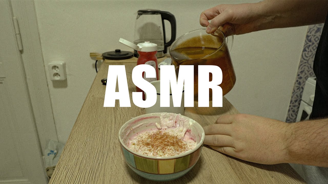 ASMR CZ - dělám si snídani a co mám v telefonu
