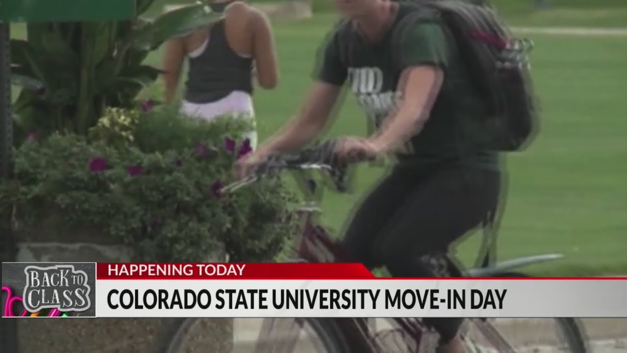 Colorado State University move-in day