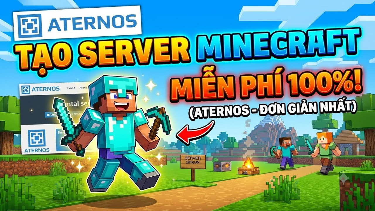 ĐẠT GAMER I #1 Cách tạo server cho Minecaft PE và Java (pc) chơi chung với nhau miễn phí!