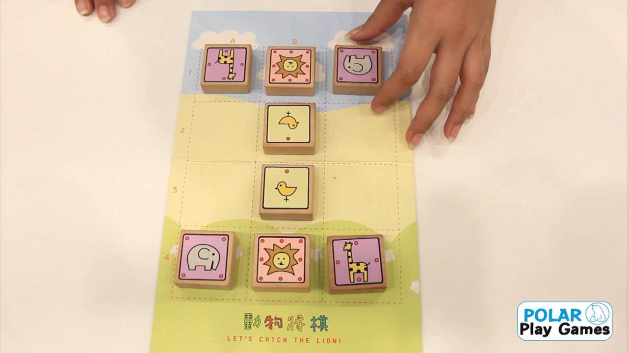 Boardgames Let's Catch The Lion! by Polar Play Games