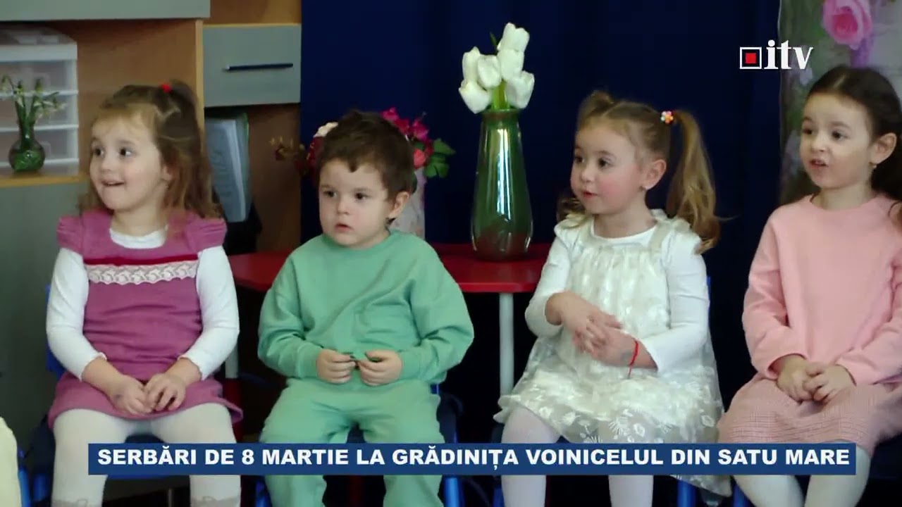 SERBĂRI DE 8 MARTIE LA GRĂDINIȚA VOINICELUL DIN SATU MARE