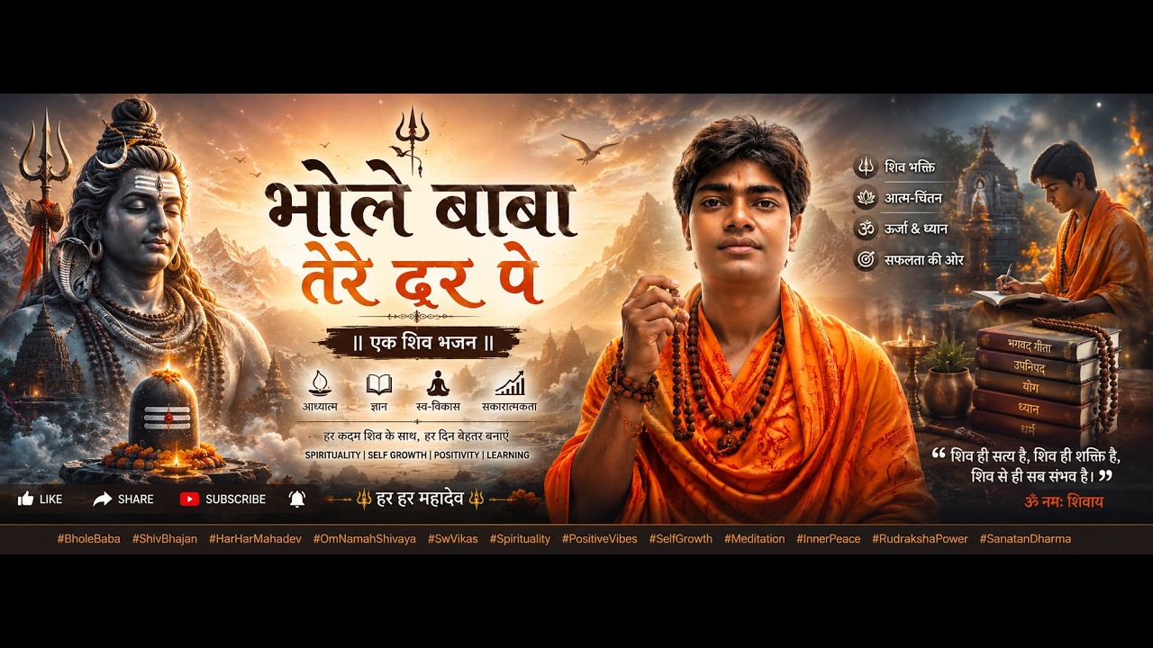 #bholebaba #shivbhajan #Harharmahadev #omnamahshivaya #positivevibes #shanti #relaxing #kpsdigital