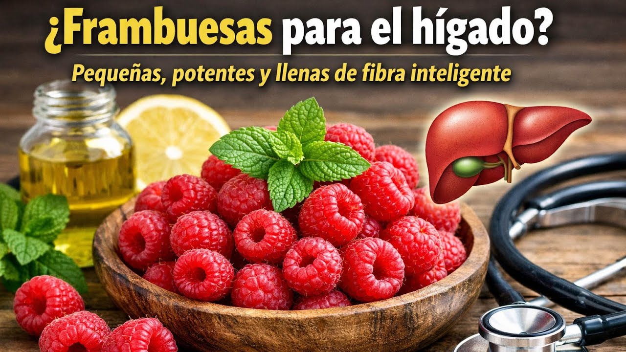 Tu hígado prefiere frambuesas antes que dulces “detox”