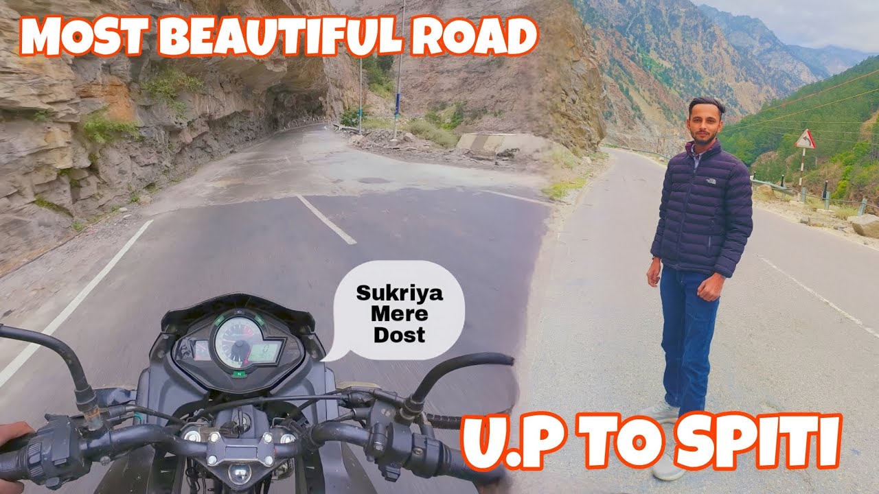 The Most Beautiful Road of Spiti Valley || Road to Spiti Valley || BikerSanif