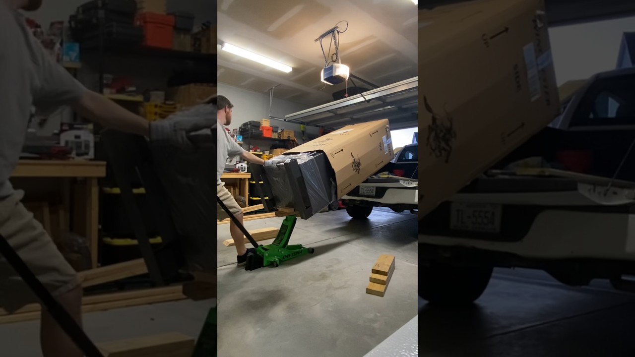 Unloading 400+lb Gun Safe