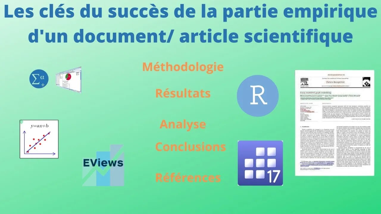 Les Secrets Infaillibles pour Réussir la Partie Empirique de Votre Article Scientifique !