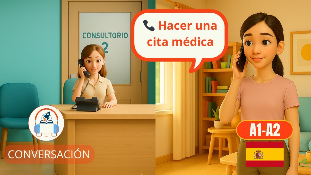 Everyday Spanish Conversations – Making a Doctor’s Appointment (A1–A2)