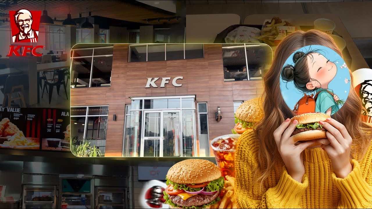KFC Burger Peshawar|KFC cheapest deal just 200Rs/-|KFC Ice Cream| KFC Crispy Zinger Chicken Piece