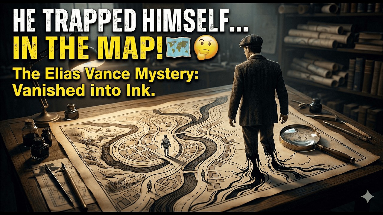 The Map That Swallowed a Man ALIVE? | The Bizarre Mystery of Elias Vance