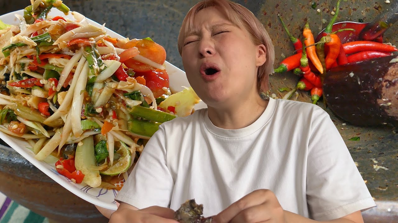 【ソムタム】美味しいイサーン料理を求めて旅を始めました【ウドンタニ】