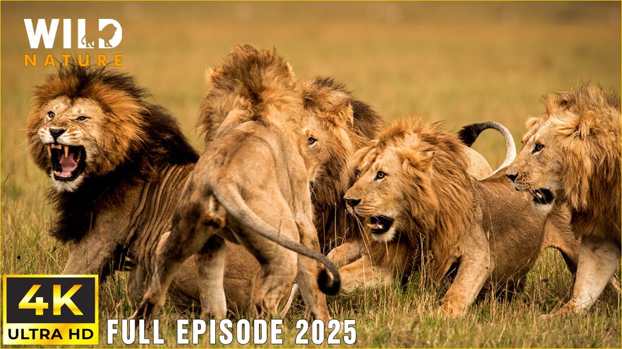 NGORONGORO CRATER | The Arena of Survival for the Lords of the Savannah | Animal documentary
