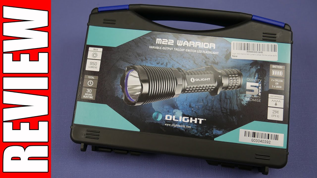 Review | M22 Warrior Flashlight | Olight