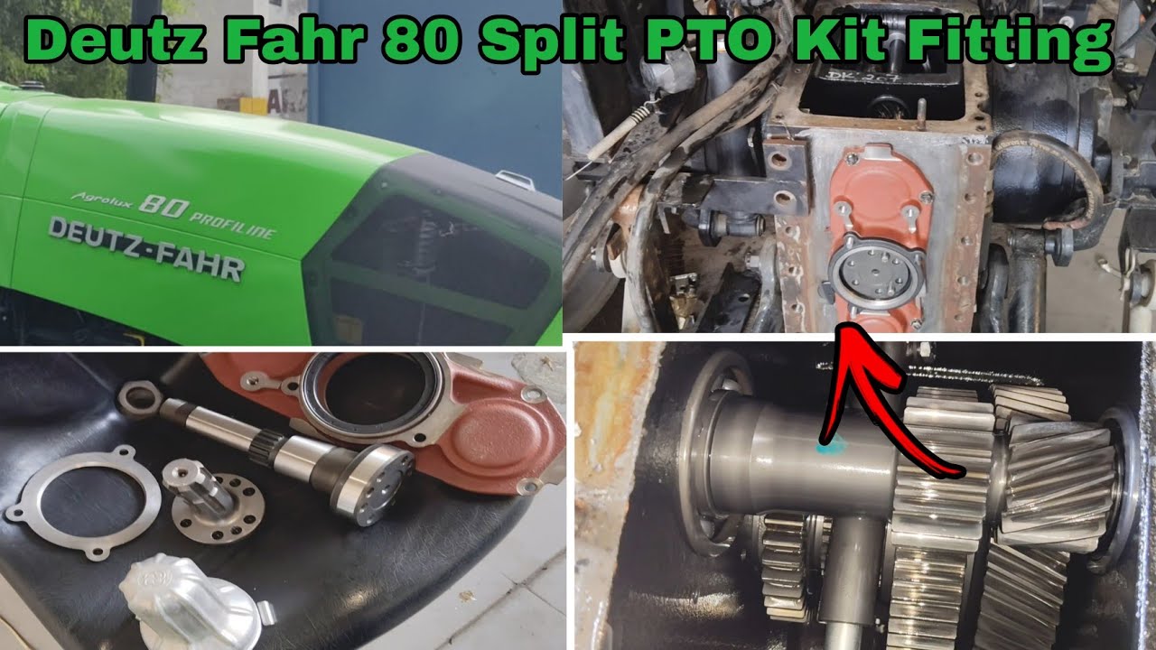 Deutz Fahr Agrolux 80 | Split PTO Kit Fitting | Vlog Part 1 | #deutz_fahr #tractor #workshop