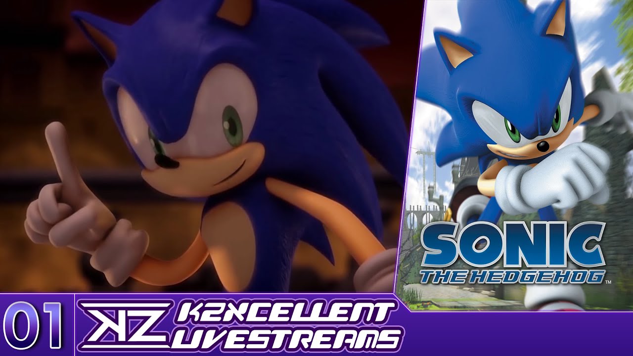 The Sonic 06 Deathstream (Part 1) [Sonic & Silver] | KZXcellent Livestream