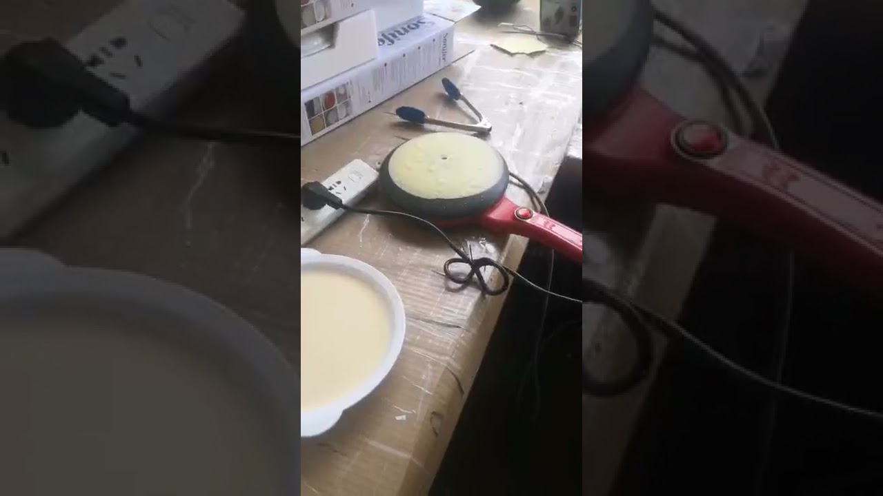 Cara pemakaian Sonifer Crepe Maker