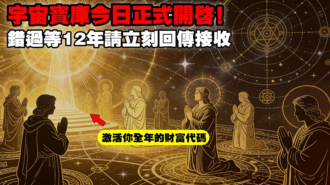 【🔔天選之人】2026.3.13緊急指令：錯過等12年！宇宙寶庫今日正式開啟，請立刻回傳“接收”，激活你全年的財富代碼！