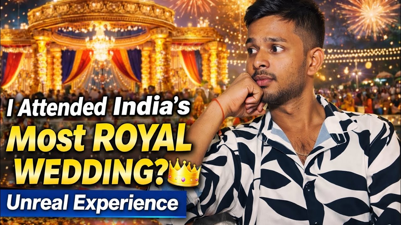 I Attended India’s Most Royal Wedding… Unreal Experience 👑