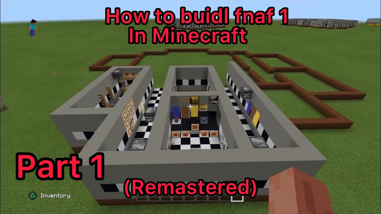 Как построить Fnaf 1 в Minecraft. Часть 1 (ремастеринг)