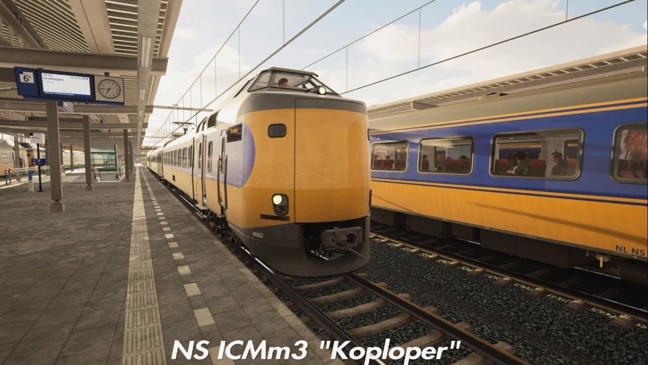 TSW5: Zwolle - Groningen | Spoorlijn Zwolle - Groningen | NS ICMm3 