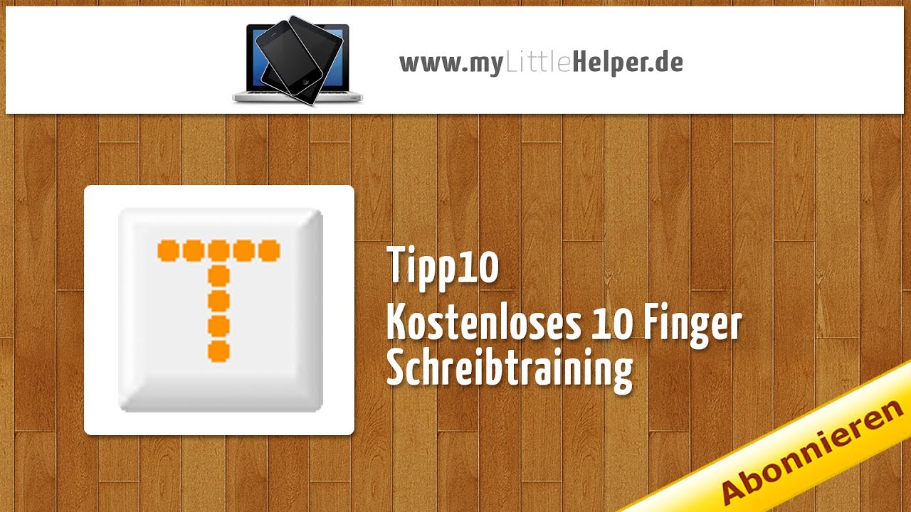 Tipp10 - Kostenloses 10-Finger Schreibtraining