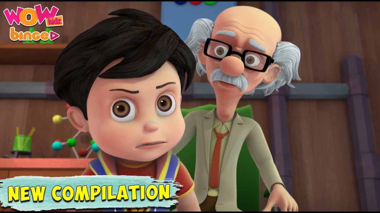 Vir The Robot Boy | Best Action Scenes Compilation - 194 | Wow Kidz Binge