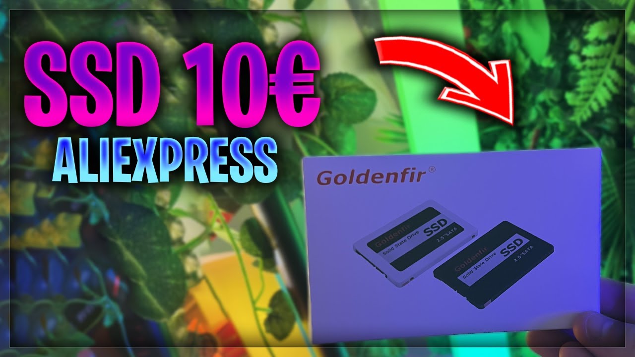 TEST D'UN SSD A 10€ SUR ALIEXPRESS