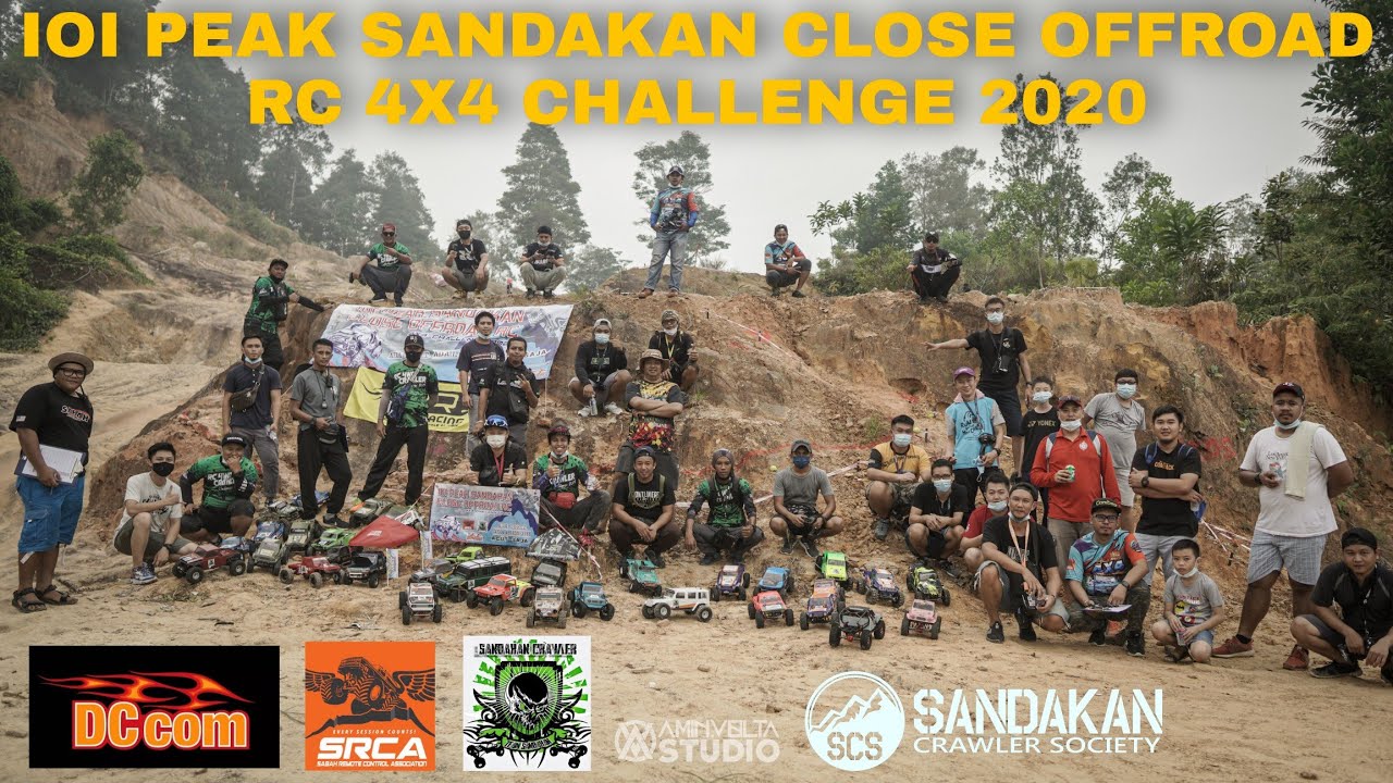 IOI PEAK SANDAKAN CLOSE OFFROAD RC 4X4 CHALLENGE 2020