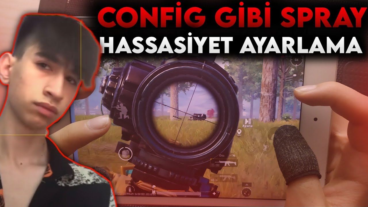 CONFİG GİBİ SPRAY NASIL ATILIR ? / DÜŞÜK SENS Mİ YÜKSEK SENS Mİ ? / İPAD MİNİ 5 PUBG MOBİLE