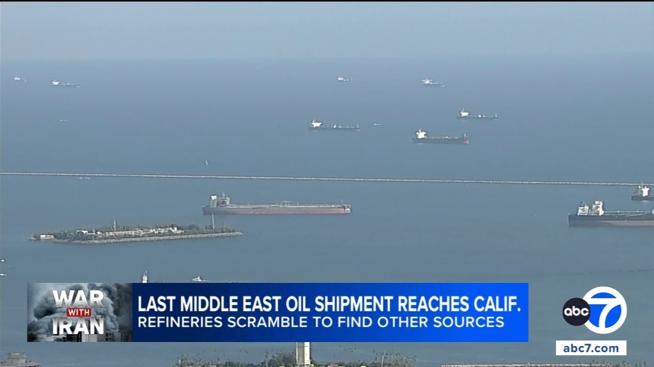 Последняя партия нефти с Ближнего Востока достигла Южной Калифорнии на фоне роста цен на газ.