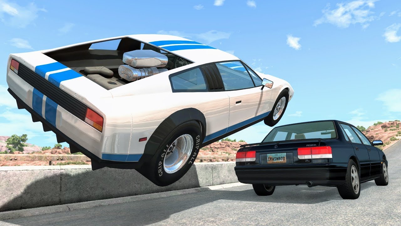 High Speed Traffic Crashes #29 - BeamNG Drive | CrashBoomPunk